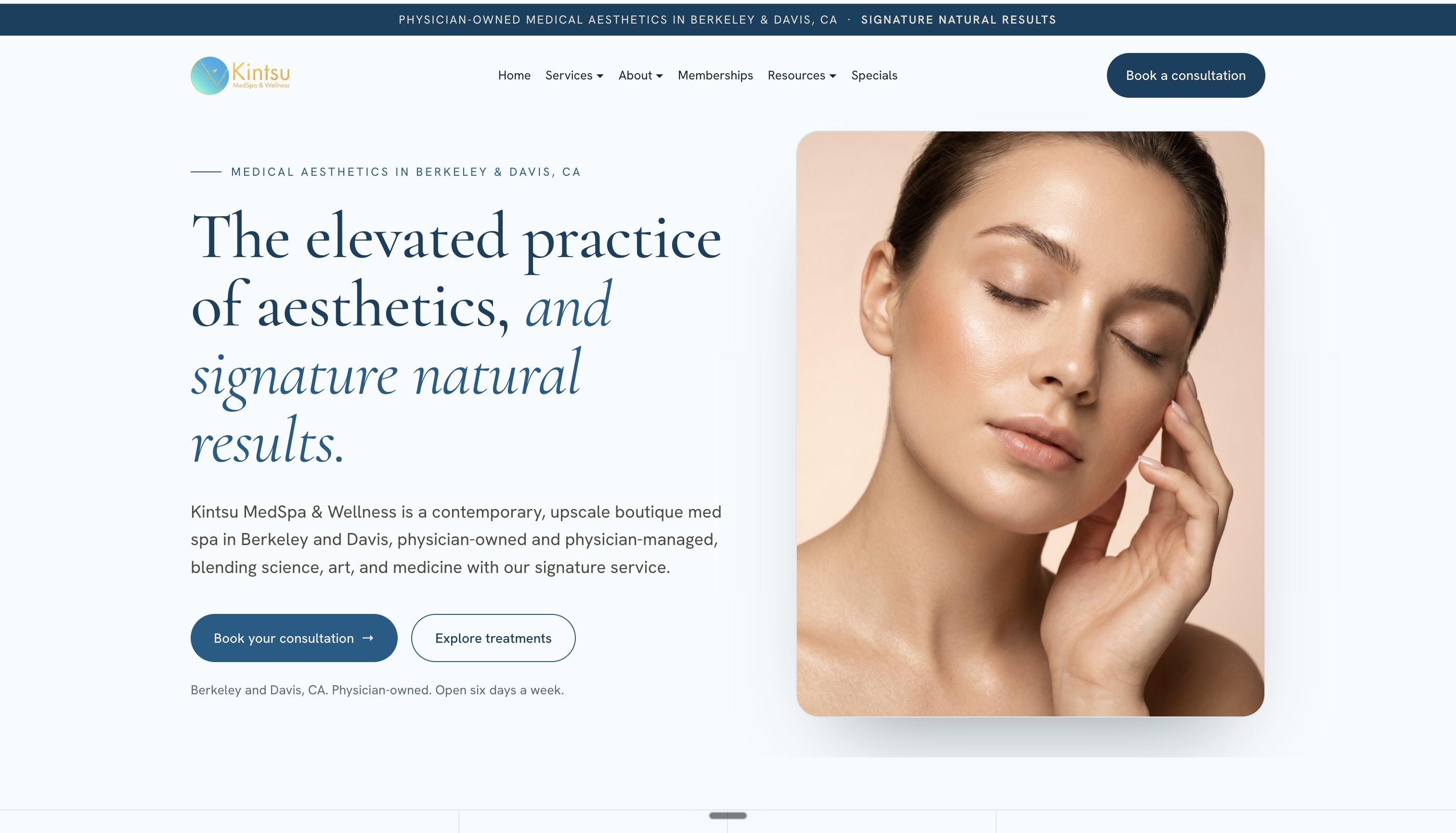 Kintsu MedSpa — Berkeley & Davis, CA